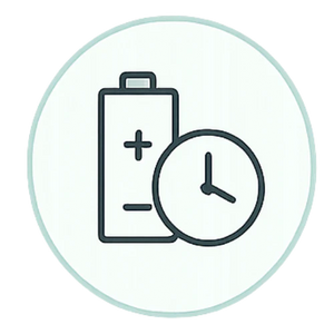 <p>Trådløs med genopladeligt batteri og smart automatisk timer</p>